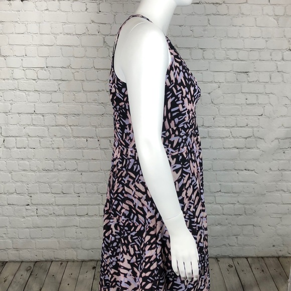 City Chic Graphic Print Maxi Dress Plus Size 20 - Picture 4 of 5